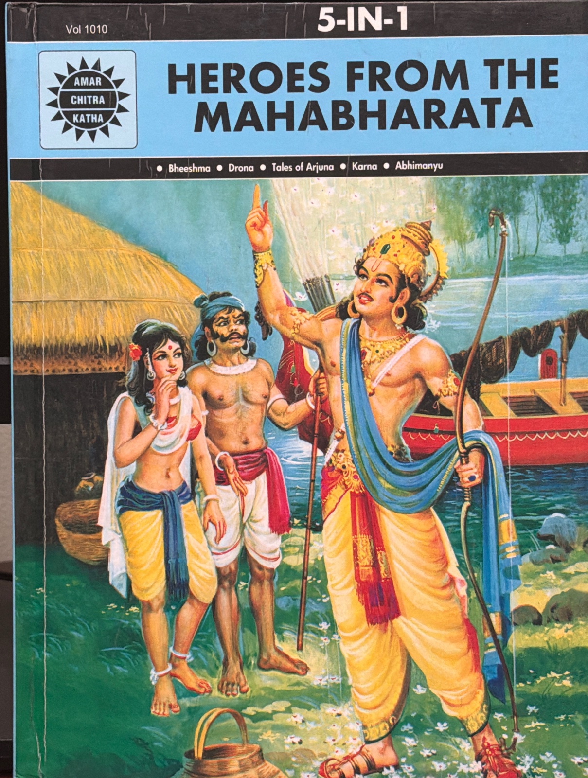 Cover of Heroes From The Mahabharata